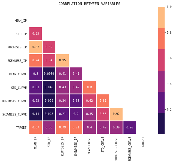 feature correlation heatmap
